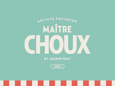 Maitre Choux Logo Concept