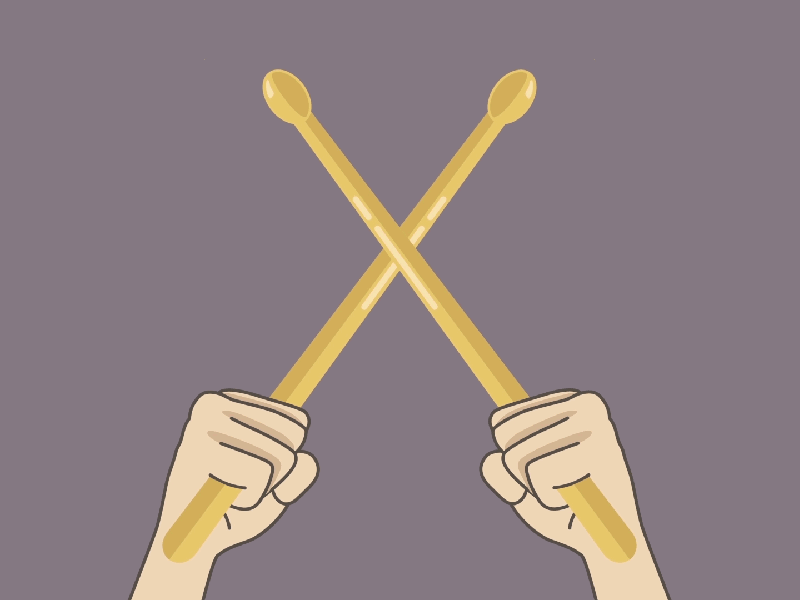 Letter X ae alphabet animated drumsticks gif letter x