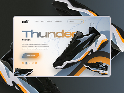 Puma Thunder Fashion puma shoes design shoes store