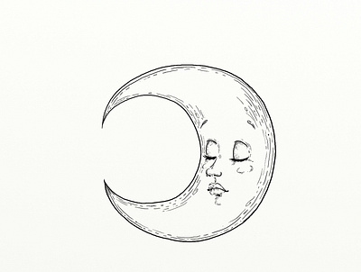 The Sleeping moon astrology astrology art moon astrology moon face moon logo moon with a face sleeping moon