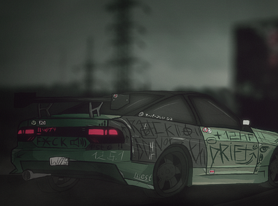 Nissan 240sx art cars