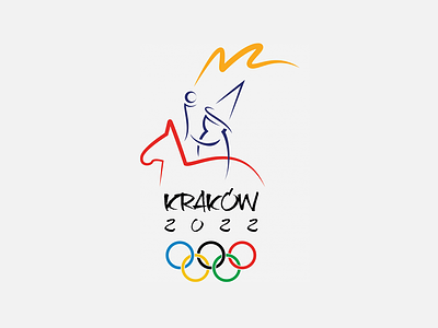 Olympic Games Logo krakow krakow 2022 krakow city lajkonik logo olympic olympic games logo winter olympic games