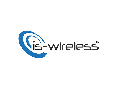 Logo design for a wireless communications company 4g 5g is-wireless logo logo design wireless communication wireless communications company