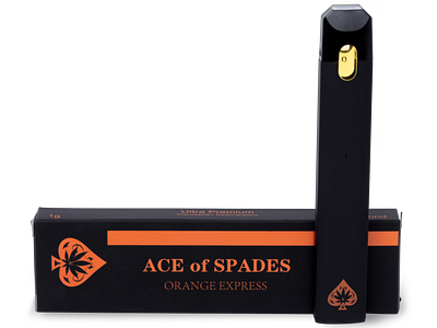 Product Design AOS pen orange design graphic design