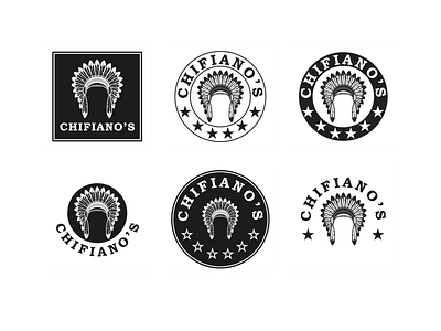 Logo chifianos design graphic design illustration logo typography