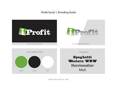 Logo iprofit branding logo typography