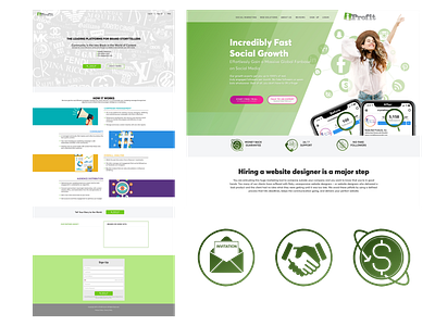 Web Design iprofit h design graphic design