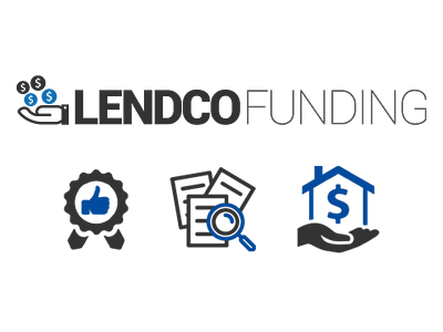 Logo LendcoFunding logo and icons