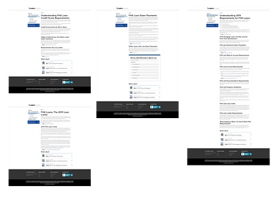 Web Design LendcoFundings pages 1
