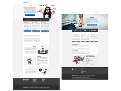 Web Design MentorFinancial Tax design graphic design ux