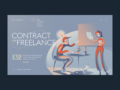 Contract Freelance — Website