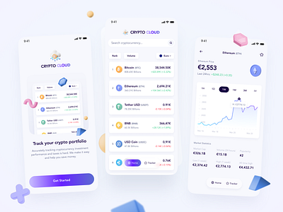 Crypto Tracker — Mobile App