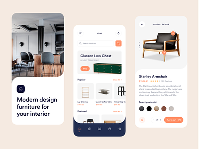 Furniture Store — Mobile App