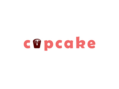 Cupcake Logotype logo