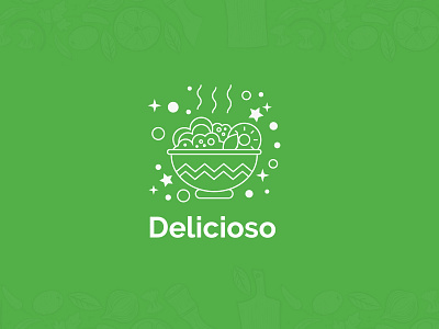Delicioso Food App Logo app food app food apps illustration illustrator logo minimal ordering restaurant ui vector website