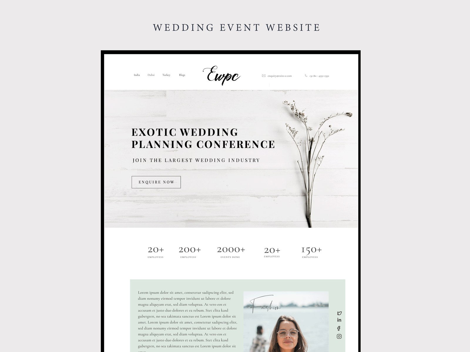 Minimal Wedding By Rupesh S On Dribbble