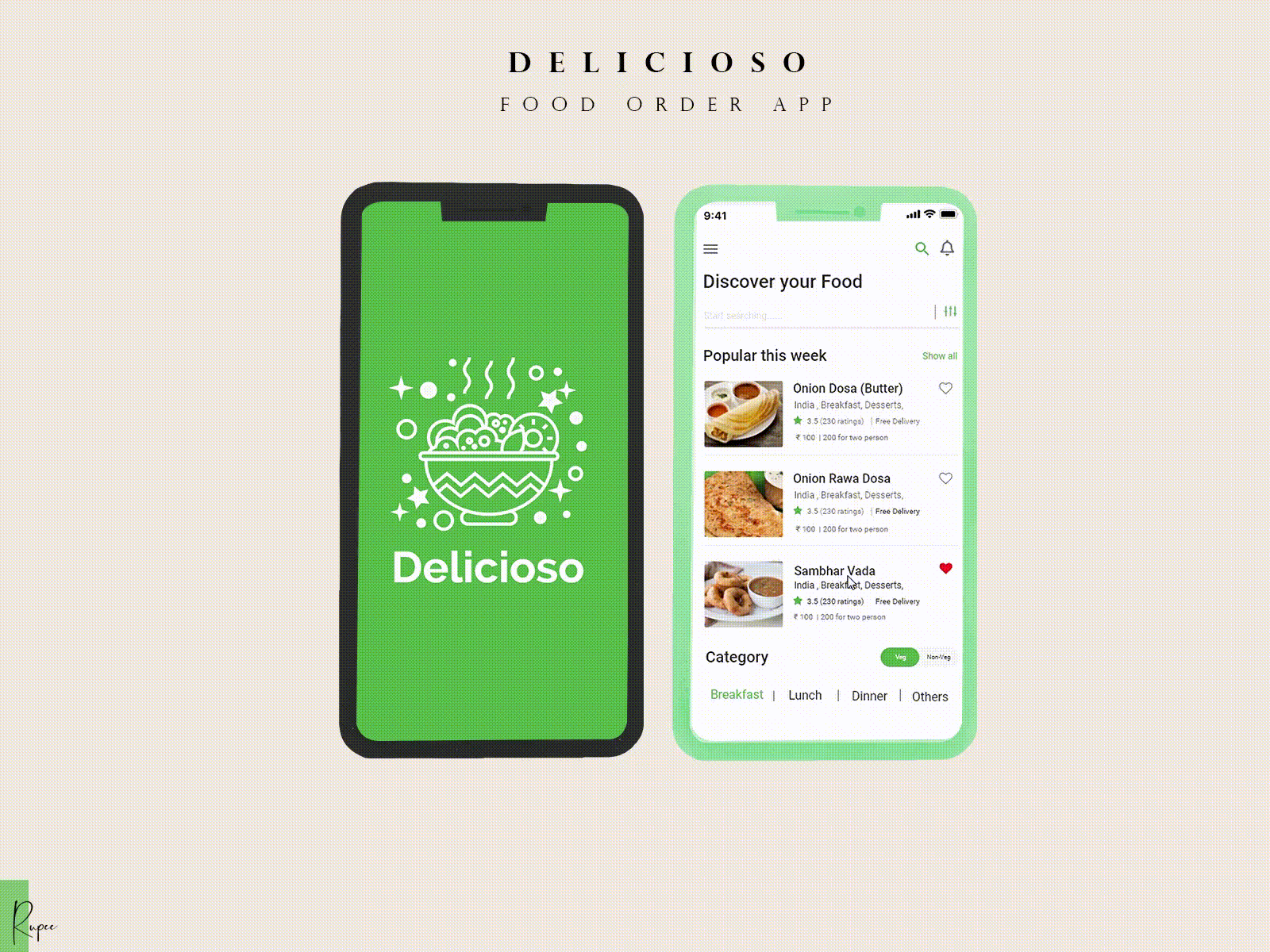 Delicioso Food order app