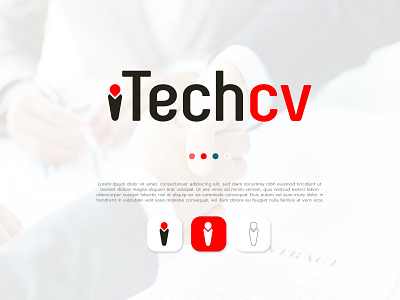 i techCV logo creative logo creative omar cv logo i letter i logo i techcv letter logo logo nice logo resume logo simple logo text logo