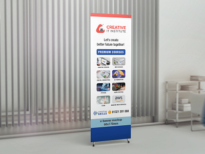 Cross banner banner branding creative omar cross banner graphic design x banner