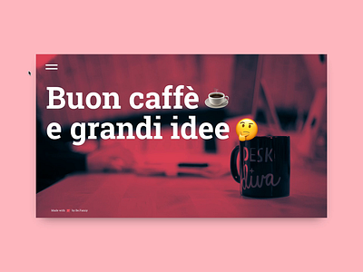 Be.Family Coffee Order coffee coffee app coffee order concept detail page homepage interface invision invision studio invisionapp invisionstudio order redesign sugar ui ux