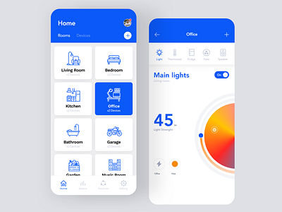 Daily UI #21 | Home Monitoring Dashboard concept control daily ui 021 daily ui challenge dailyui dailyuichallenge design domotic home monitoring home monitoring dashboard interface redesign smart home smart home app smarthome ui ux