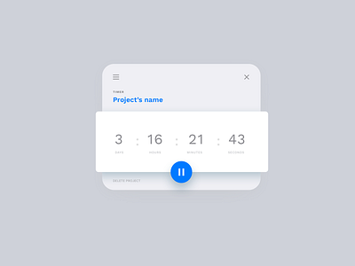 Daily UI #14 | Countdown Timer