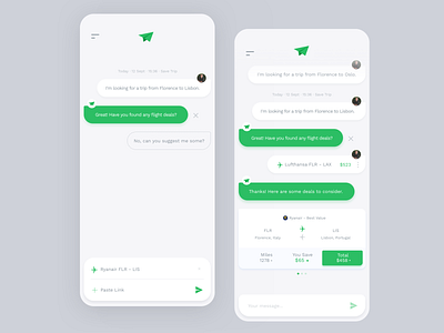 Daily UI #13 | Direct Messaging airplane airport bot chat chat app chat bot chatbot chatting concept customer care daily ui daily ui 013 daily ui challenge dailyui dailyuichallenge interface redesign ticket booking ui ux