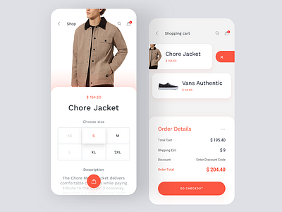 Daily UI #58 | Shopping Cart cart concept daily ui daily ui 058 daily ui challenge dailyui dailyuichallenge design ecommerce ecommerce app ecommerce design ecommerce shop interface online store redesign shopping app shopping bag shopping cart ui ux