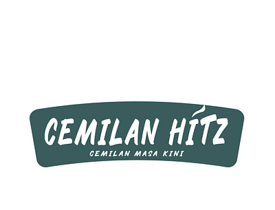 Logo Cemilan Hitz branding design flat graphic design illustration illustrator logo typography