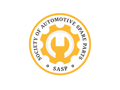 Spare Parts Society Consept automotive branding concept design flat geometric logo logodesign mark minimal parts simple society spare parts symbol