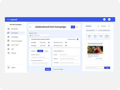 Abandoned Cart Campaign campaign figma redesign ui ux