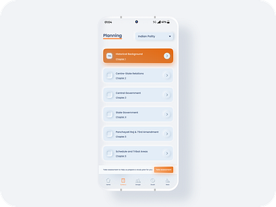 Educational Application android design figma