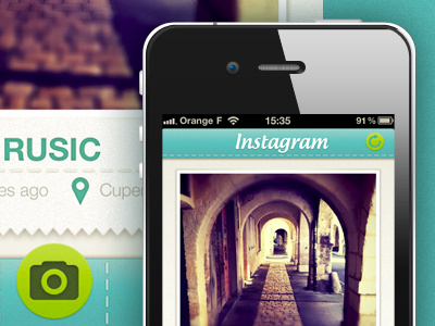 Instagram redesign instagram iphone ui