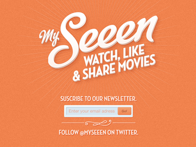 My Seeen • Coming soon! app cinema iphone movie