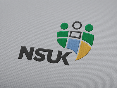 Nigerian Student's Union of Kharkiv Branding branding colorful logo minimal solid