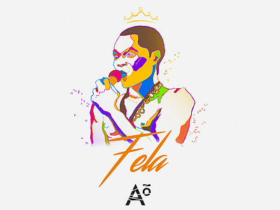 Fela! afrobeat character design colorful design fela felabration illustration music