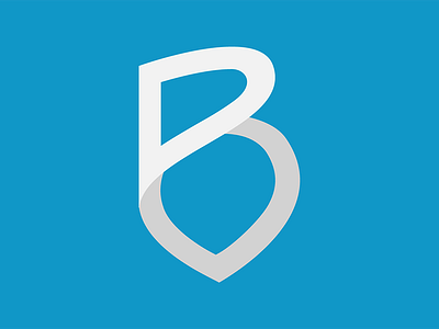 BeFine Technologies blue branding design logo logo design shield