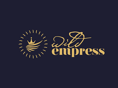 Wild Empress Logo empire empress lifestyle queen royal woman