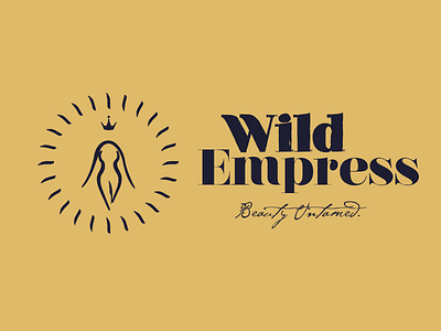 Wild Empress Alternate Logo empire empress freedom gold liberty navy wild women