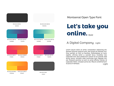 Straton Digital Mini-Stylesheet agency colorful creative curve digital gradient lines studio