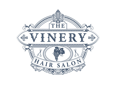 The Vinery hair salon logo