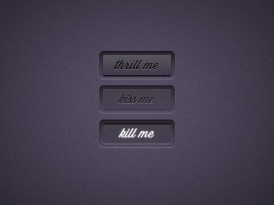 Purple Buttons buttons shading states ui