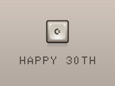 Happy Birthday, C64 [Free PSD]