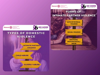 Project No More - Domestic Violence designs illustration inforgraphics posters volunteering