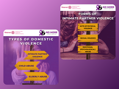 Project No More - Domestic Violence designs illustration inforgraphics posters volunteering