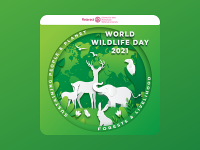 World Wild-Life Day 2021 design designs inforgraphics posters volunteering