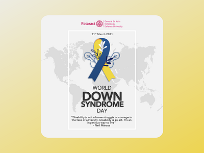 World Down-Syndrome Day 2021 designs humanitarian inforgraphics interactive volunteering