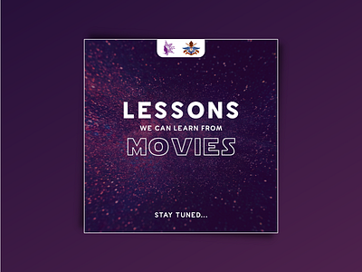 Movie quotes Initiative brand branding design designs humanitarian illustration inforgraphics posters purple shades volunteering