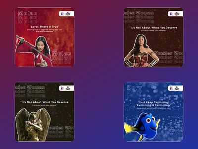 Movie Quotes 1st Phase blue branding brown colorpalette design designs gold graphic design humanitarian illustration inforgraphics logo maroon posters purple volunteering