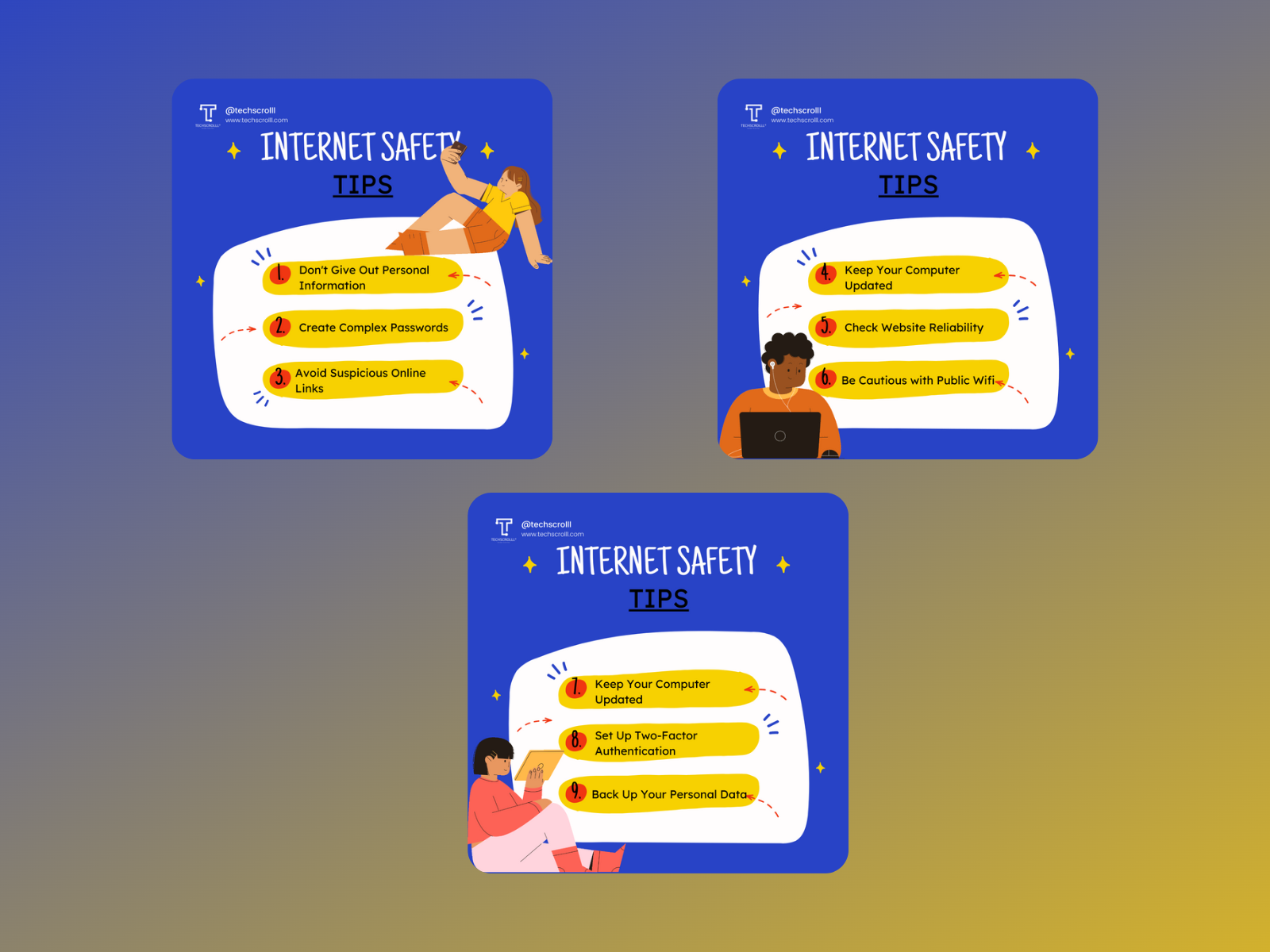 techscrolll-internet-safety-tips-by-asini-sanja-on-dribbble